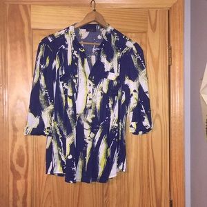 Funky Retro Woman’s Blouse